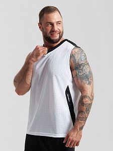 Майка спортивная мужская сетка Ммс-041 Майка спортивная мужская сетка Ммс-041