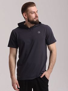 Футболка мужская с капюшоном Фмк-040