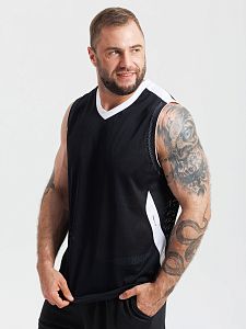 Майка спортивная мужская сетка Ммс-041 Майка спортивная мужская сетка Ммс-041