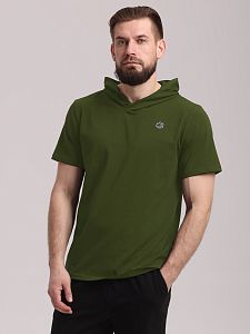 Футболка мужская с капюшоном Фмк-040