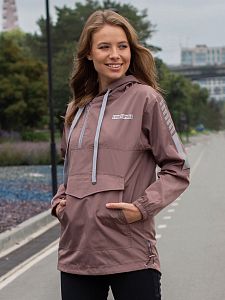 Анж-008 Анорак - ветровка для бега, велосипеда ветрозащитный женский CROSSSPORT