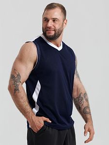 Майка спортивная мужская сетка Ммс-041