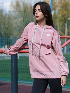 Анж-008 Анорак - ветровка для бега, велосипеда ветрозащитный женский CROSSSPORT